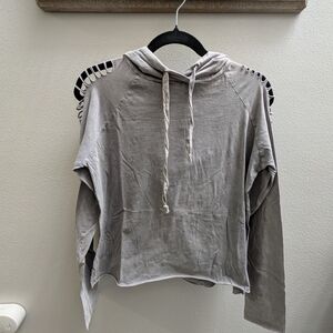 Gilded Intent Light Gray Hoodie